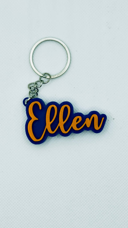 Personalized Name Keychain