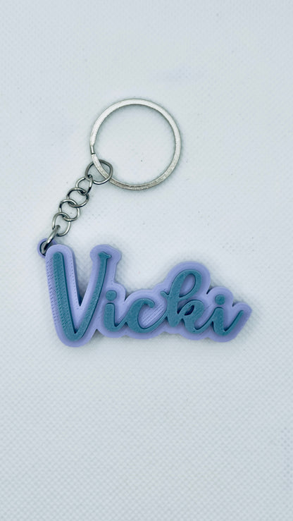 Personalized Name Keychain