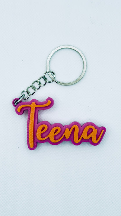 Personalized Name Keychain